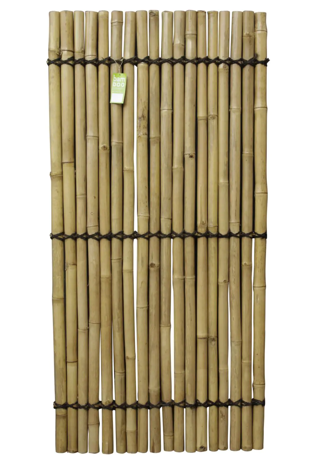  Product image 2 of the product “Bamboo  element Model Surabaya, rigid, yellow-brown (Apus), with decorative rope. Diameter 3-5cm 180 x 90 cm Height. ”